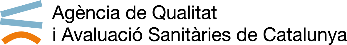 Logo Agència de Qualitat i Avaluació Sanitàries de Catalunya (AQuAS)